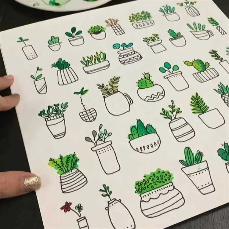 Маленькие рисунки для скетчбука