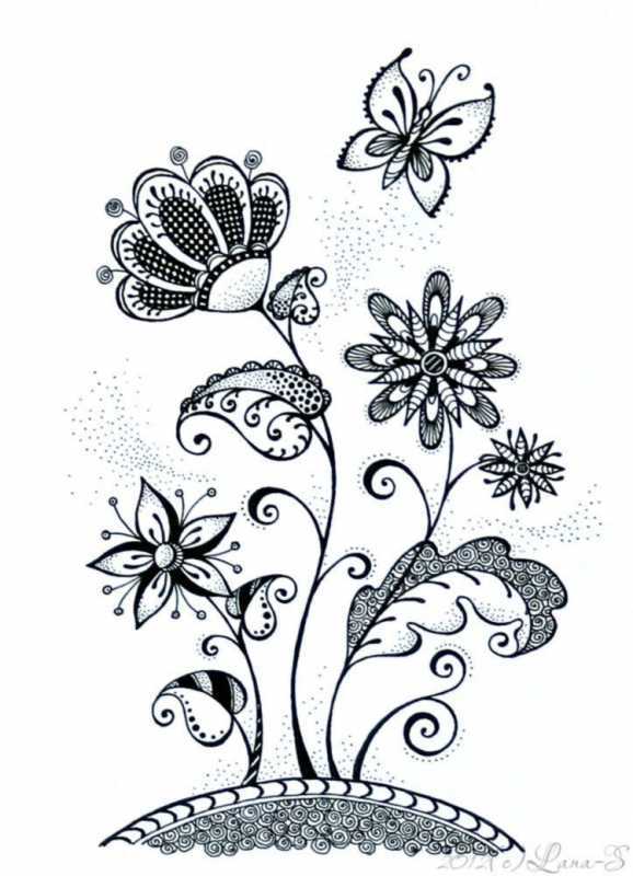 Современные узоры для рисования