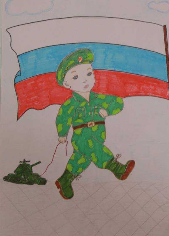 Иллюстрации ко Дню защитника Отечества