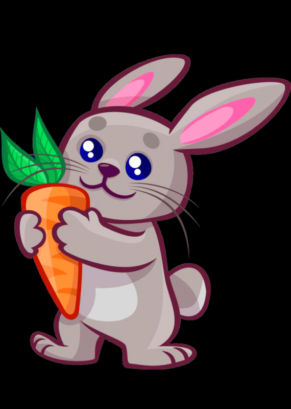 Каким цветом раскрасить зайца