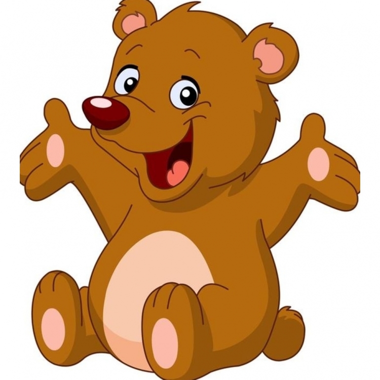 Медведь раскраска