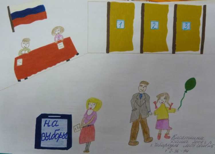 Плакат ко Дню молодого избирателя