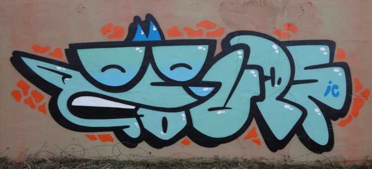 Простенькое граффити