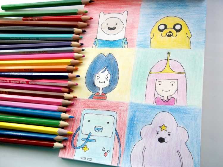 Подруги рисунок