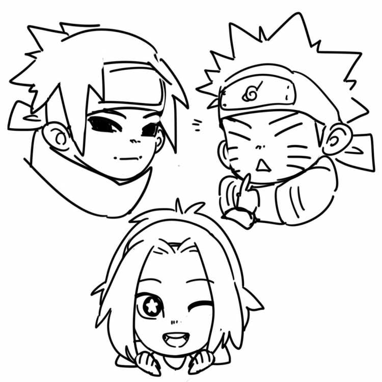 Аниме рисунки ручкой для начинающих