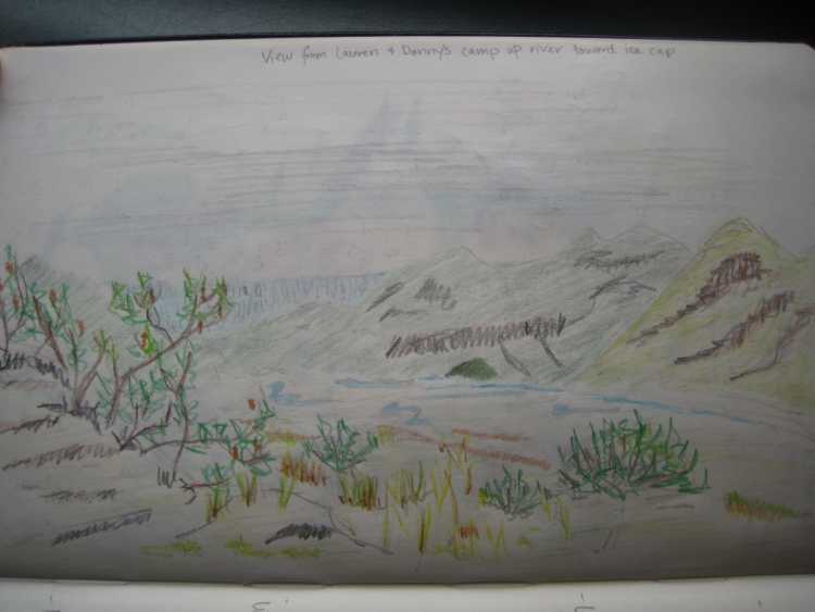 Нарисовать тундру