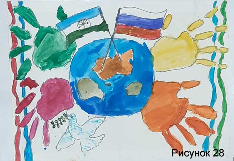 День народного единства Дагестана рисунки