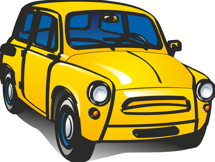 Шаблон машины для детей