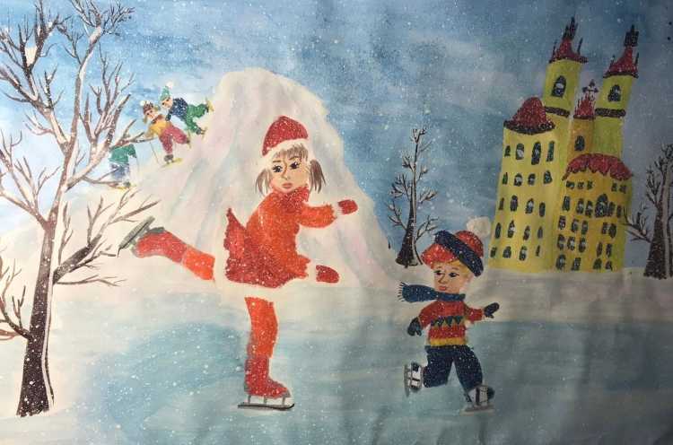 Здоровый образ жизни рисунок художественная школа