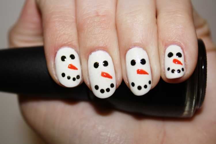 Прикольный детский маникюр