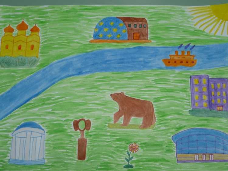 Пермский край рисунки детей