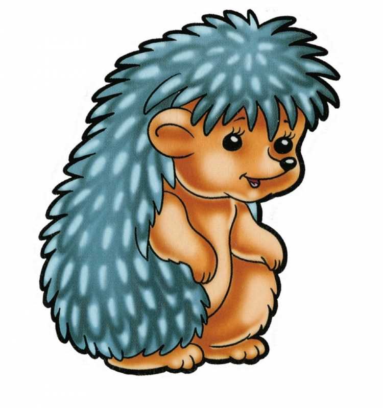 Ежики мультяшные