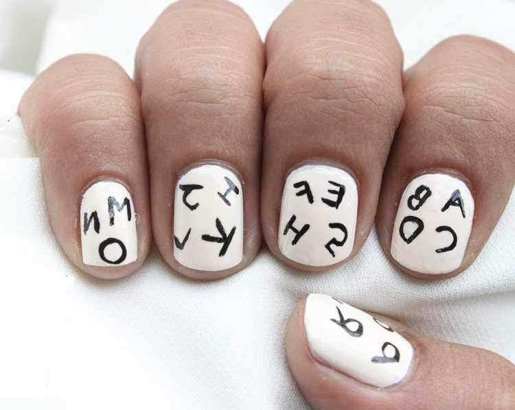 Прикольные ногти для подростков