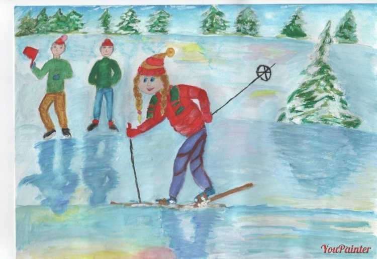 Спорт. Раскраска