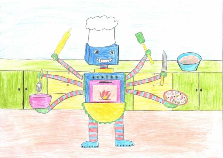 Конкурс рисование робота