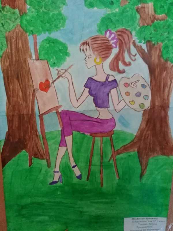 Профессии рисунки