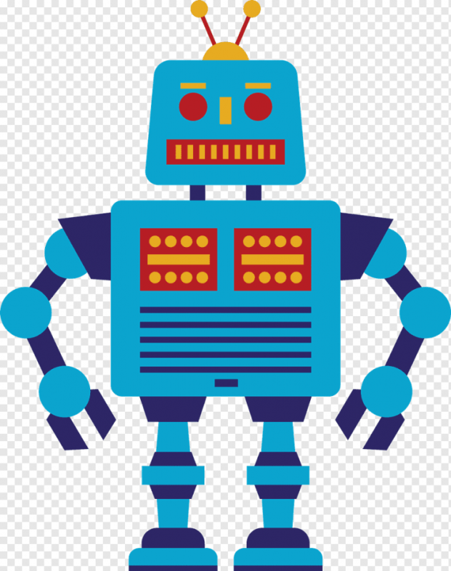 Постер робот