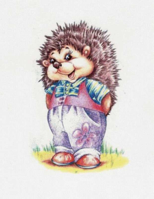 Ежики мультяшные
