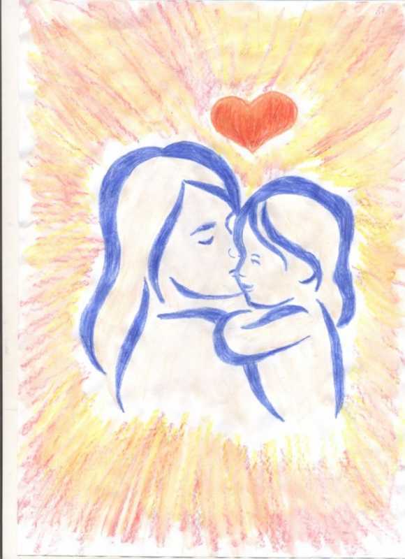 Рисунок мамы