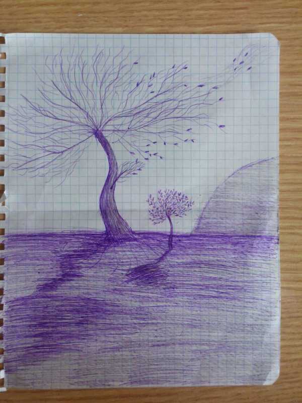 Рисунки в скетчбуке для срисовки легко