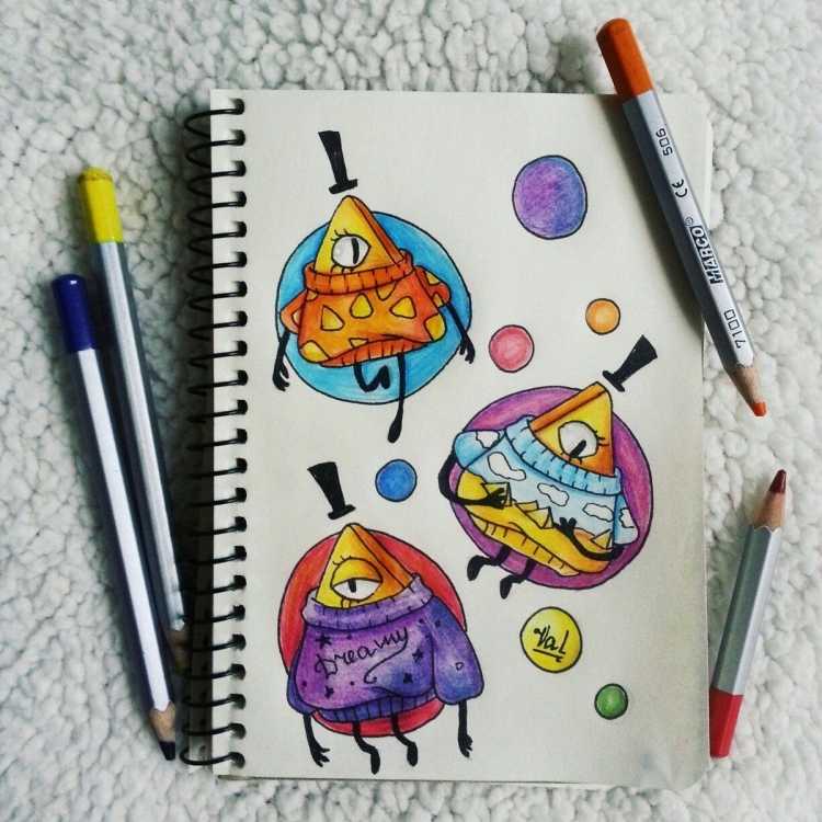 Прикольные рисунки для скейтч бука