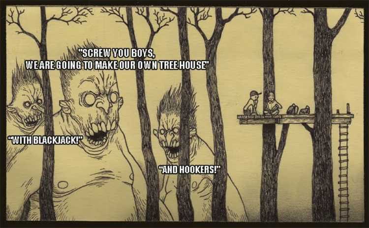 Рисунки на Хэллоуин для срисовки