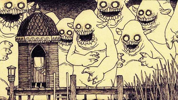 Джон Кенн Мортенсен рисунки