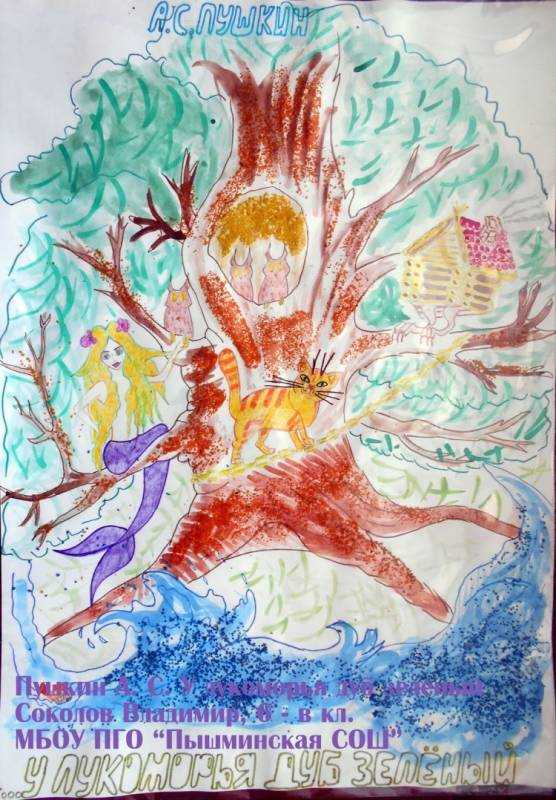 Пушкин а.с. "у Лукоморья"