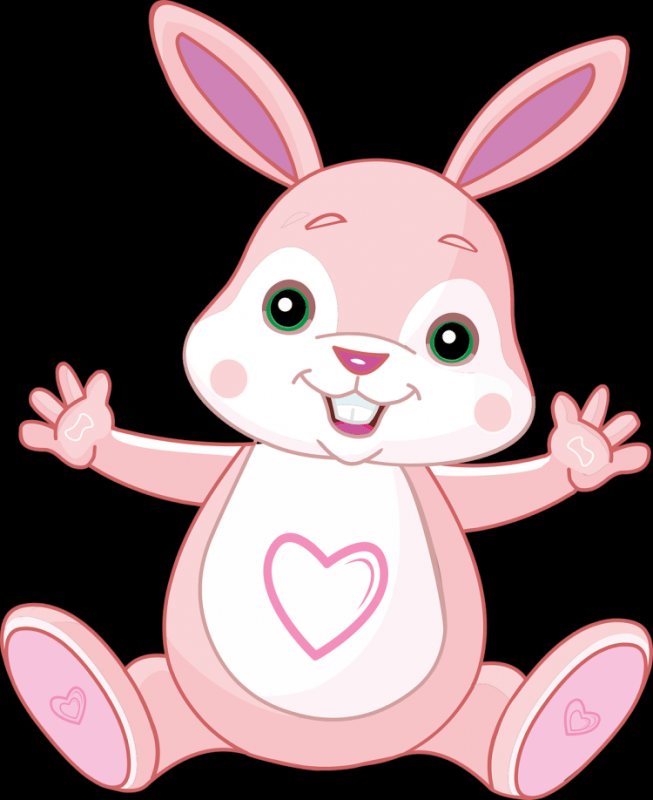 Зайчик мультяшный