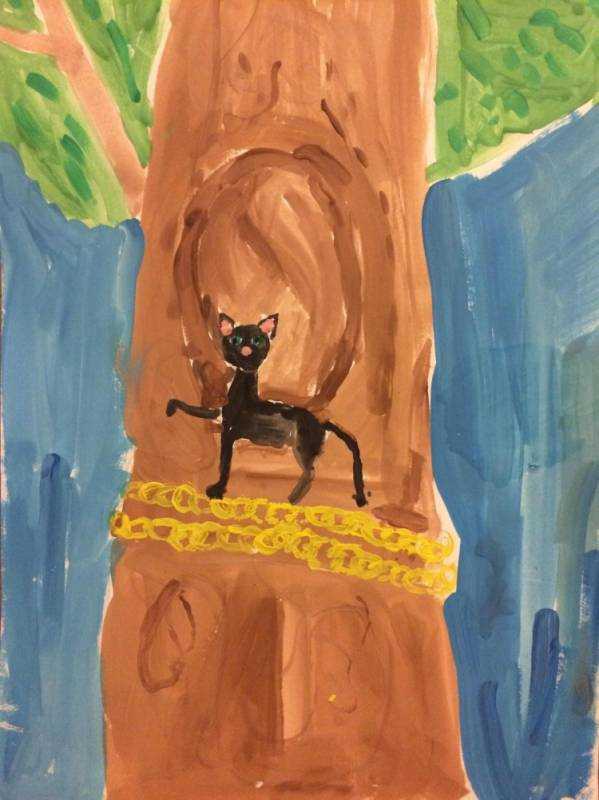 Сказки Пушкина у Лукоморья дуб зеленый