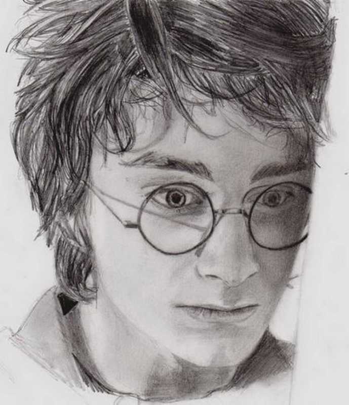 Гарри Джеймс Поттер для срисовки