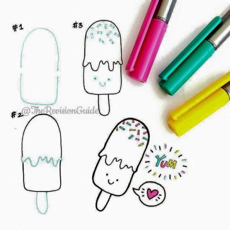 Идеи для ЛД легкие рисунки для начинающих