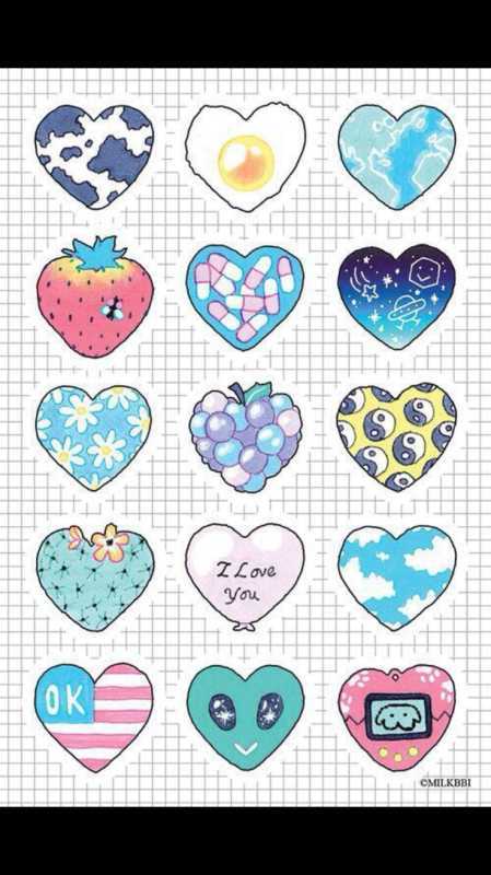 Милые рисунки для срисовки легкие