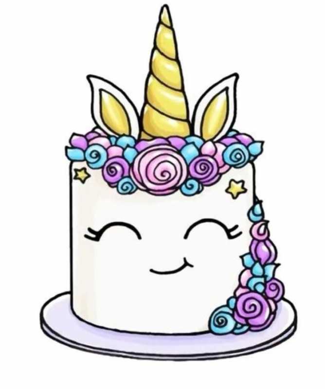 Кавайные сладости и тортики