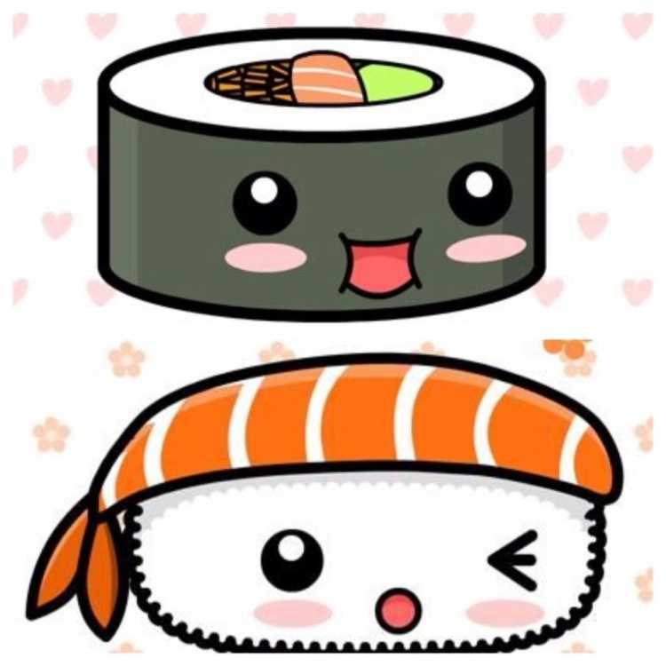 Кавайные суши роллы