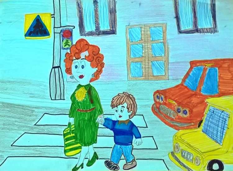 Рисунок на тему безопасность