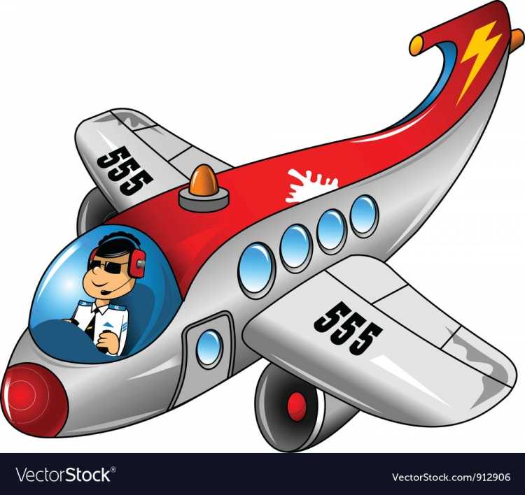 Самолет рисунок