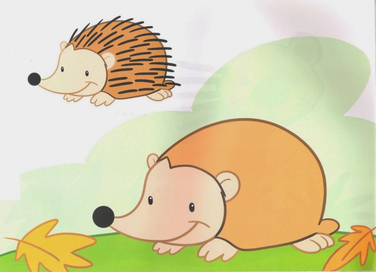 Спасибо с ежиком