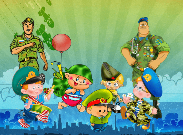 Конкурс рисунков на военную тему