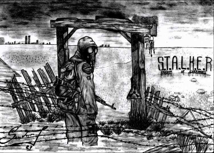 S.T.A.L.K.E.R. рисунки