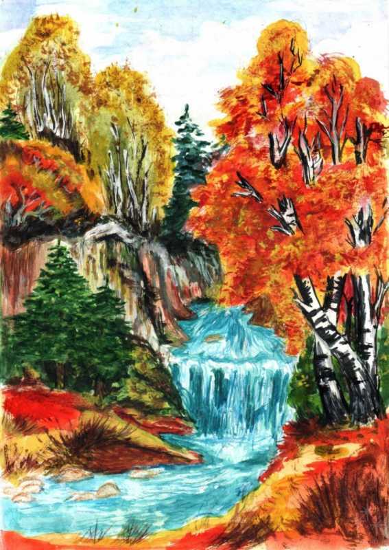 Рисунок осень