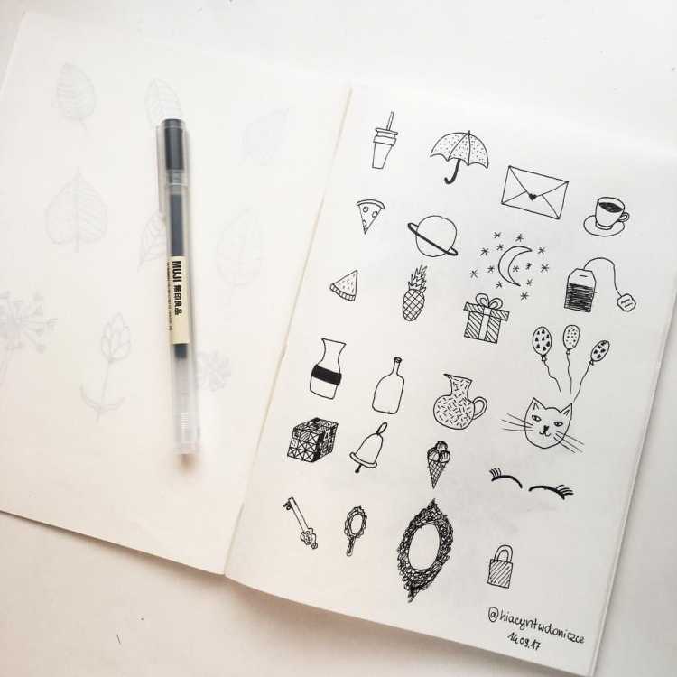 Маленькие рисуночки для скетчбука