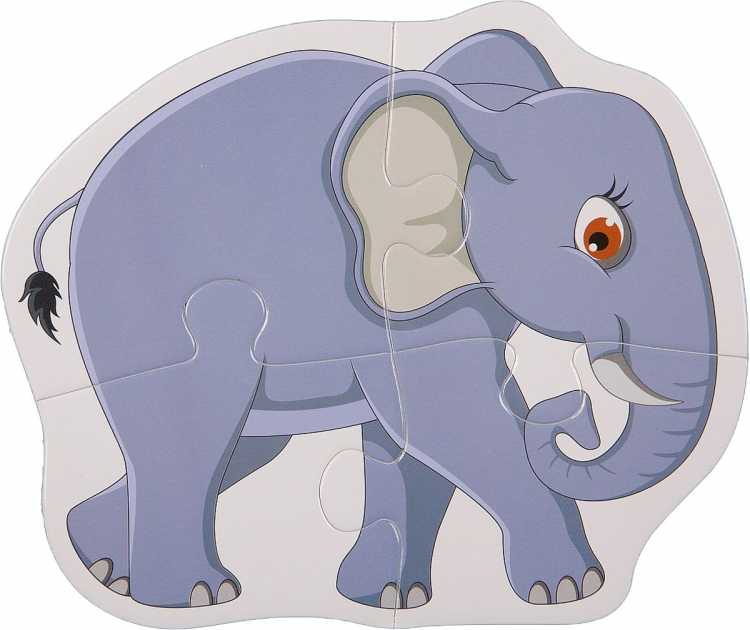Картина слон для детей