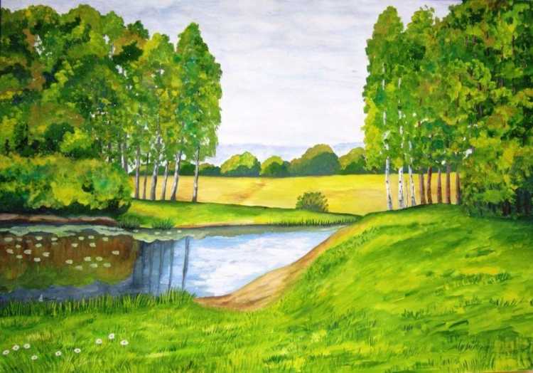 Пейзаж малой Родины