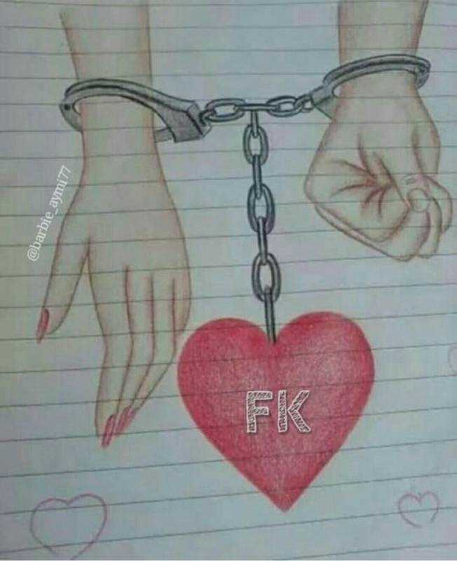 Простые рисунки любовь