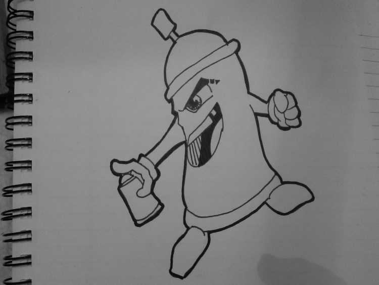 Крутые рисунки для срисовки граффити