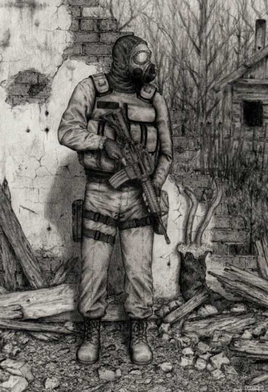 Сталкер наёмники арт