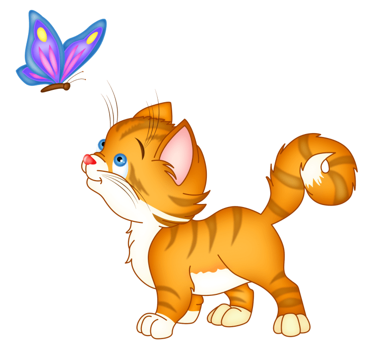 Котенок мультяшный