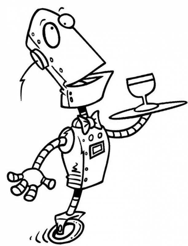 Робот с квадратной головой