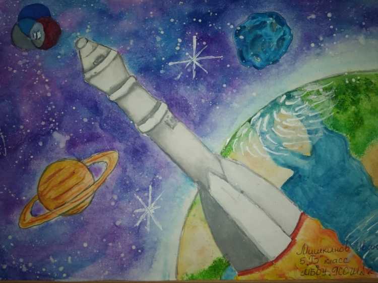 Космическая Планета глазами детей